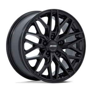 Petrol Wheels – P3E – Black – 17″x8″ 35mm – All weather Wheels – PE004MX17805135